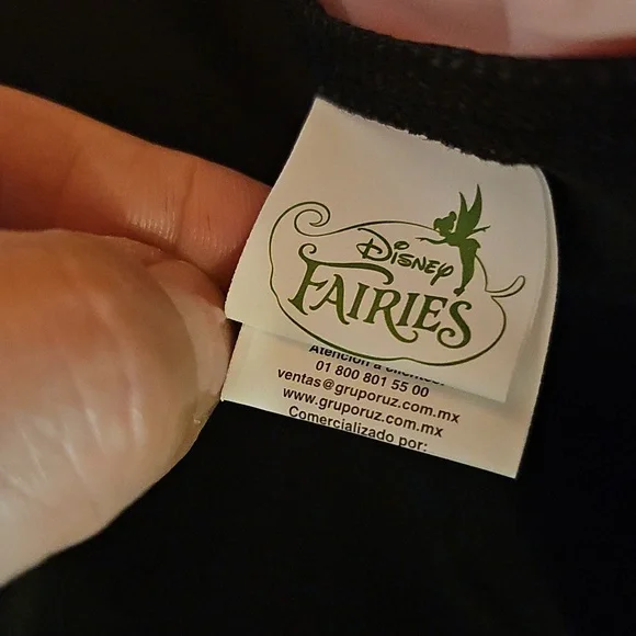 Nwt Disney Fairies Vibrant Nylon Zip Top Tote - Picture 9 of 9